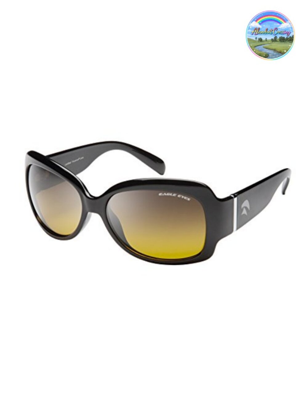 Retro Polarized Sunglasses for Women UV Protection Oversized Wrap-Around